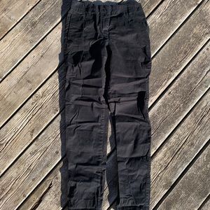 Black talula (aritzia) chinos